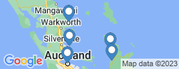 mapa de operadores de pesca en Auckland