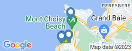 map of fishing charters in Mont Choisy Beach