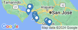 map of fishing charters in Playa Herradura
