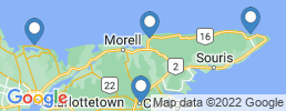 map of fishing charters in St. Peters Bay