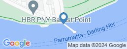 map of fishing charters in Sydney Harbour