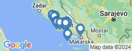 map of fishing charters in Kaštel Kambelovac