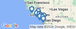 mapa de operadores de pesca en Southern California