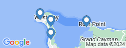 mapa de operadores de pesca en Camana Bay