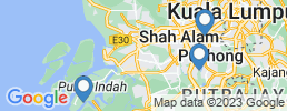 map of fishing charters in Puchong