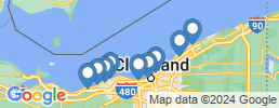 map of fishing charters in Cleveland
