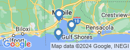 map of fishing charters in Mobile Bay