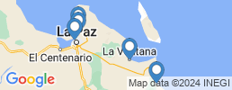 map of fishing charters in La Paz