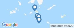 map of fishing charters in Thera