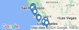 map of fishing charters in Central Coast