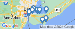 map of fishing charters in Lakeshore