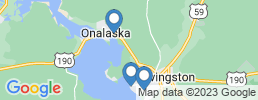 map of fishing charters in Livingston