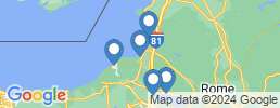map of fishing charters in Oswego County