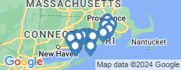 map of fishing charters in Westerly