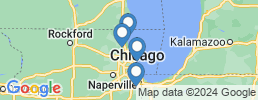 map of fishing charters in Chicago
