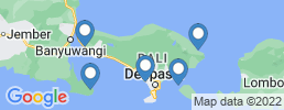 Karte der Angebote in Bali