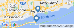 map of fishing charters in Captree