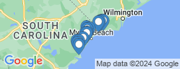 map of fishing charters in Murrells Inlet