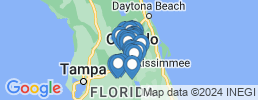 map of fishing charters in Kissimmee