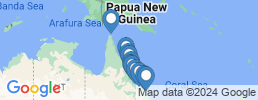 map of fishing charters in North Queensland
