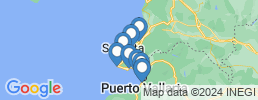 mapa de operadores de pesca en La Cruz de Huanacaxtle