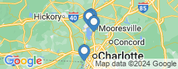 map of fishing charters in Cornelius