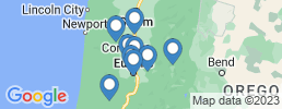map of fishing charters in Eugene