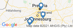 Karte der Angebote in Johannesburg