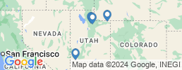 mapa de operadores de pesca en Utah