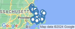 map of fishing charters in Plymouth