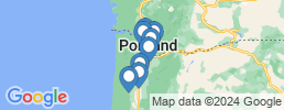 map of fishing charters in Willamette Valley