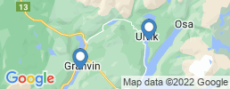 map of fishing charters in Ulvik