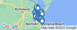 map of fishing charters in Hampton