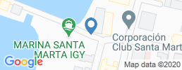 Karte der Angebote in Santa Marta