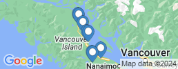 map of fishing charters in Comox