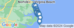 mapa de operadores de pesca en Manteo