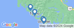 mapa de operadores de pesca en Tofino