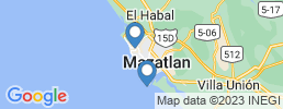 map of fishing charters in Mazatlán