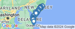 map of fishing charters in Cape May