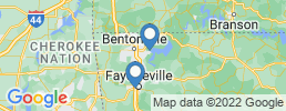Karte der Angebote in Fayetteville
