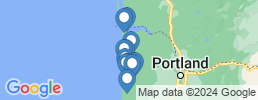 map of fishing charters in Rockaway Beach