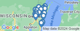 mapa de operadores de pesca en Algoma