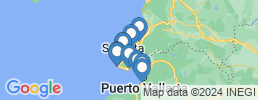 map of fishing charters in Puerto Vallarta