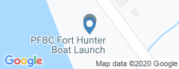 mapa de operadores de pesca en Juniata River