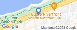 map of fishing charters in Mooloolaba