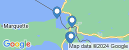 mapa de operadores de pesca en Sault Ste. Marie