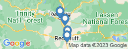 mapa de operadores de pesca en Redding
