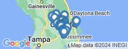 mapa de operadores de pesca en Orlando
