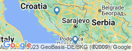 mapa de operadores de pesca en Bosnia y Herzegovina