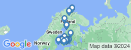 mapa de operadores de pesca en Finlandia
